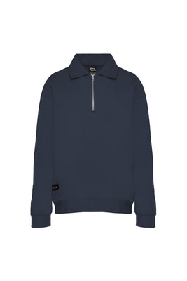 Organic Bamboo Women Cozy Half Zip Slim Fit Jumper